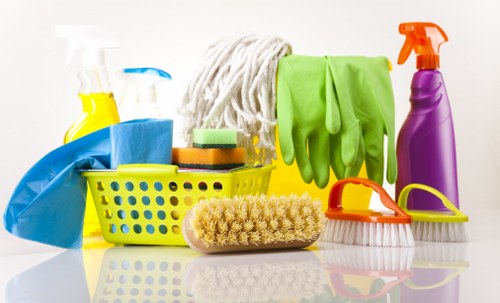Waste handling and disposal compliance during a deep clean