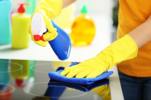 Local office cleaning service working around access and parking challenges at a business property