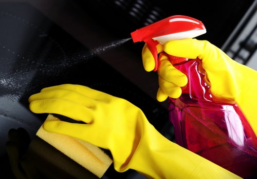 Detailed cleaning of office kitchens and shared break areas in a local business premises
